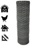 Acorn International 1 in. x 4 ft. x 25 ft. Poultry Netting