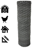 Acorn International 1 in. x 6 ft. x 150 ft. Poultry Netting