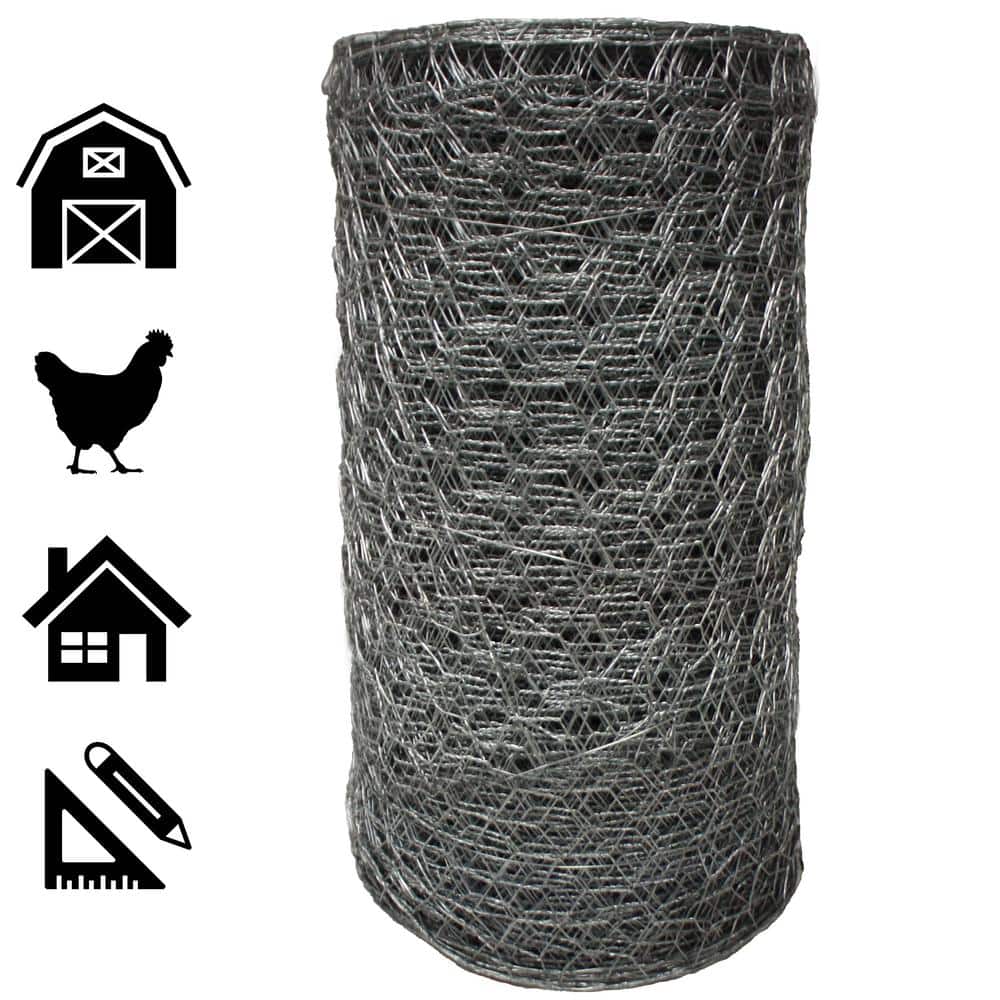 Acorn International 2 in x 2 ft. x 150 ft. Poultry Netting