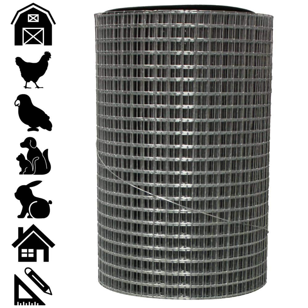 Acorn International 1/2 in. x 2 ft. x 10 ft. Hardware Cloth
