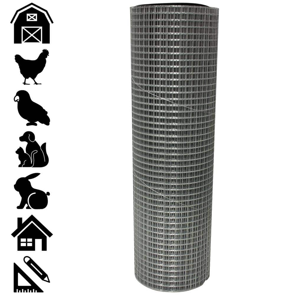 Acorn International 1/2 in. x 4 ft. x 10 ft. Hardware Cloth
