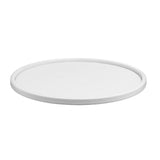 Contempo 14 in. Round Serving Tray in Black