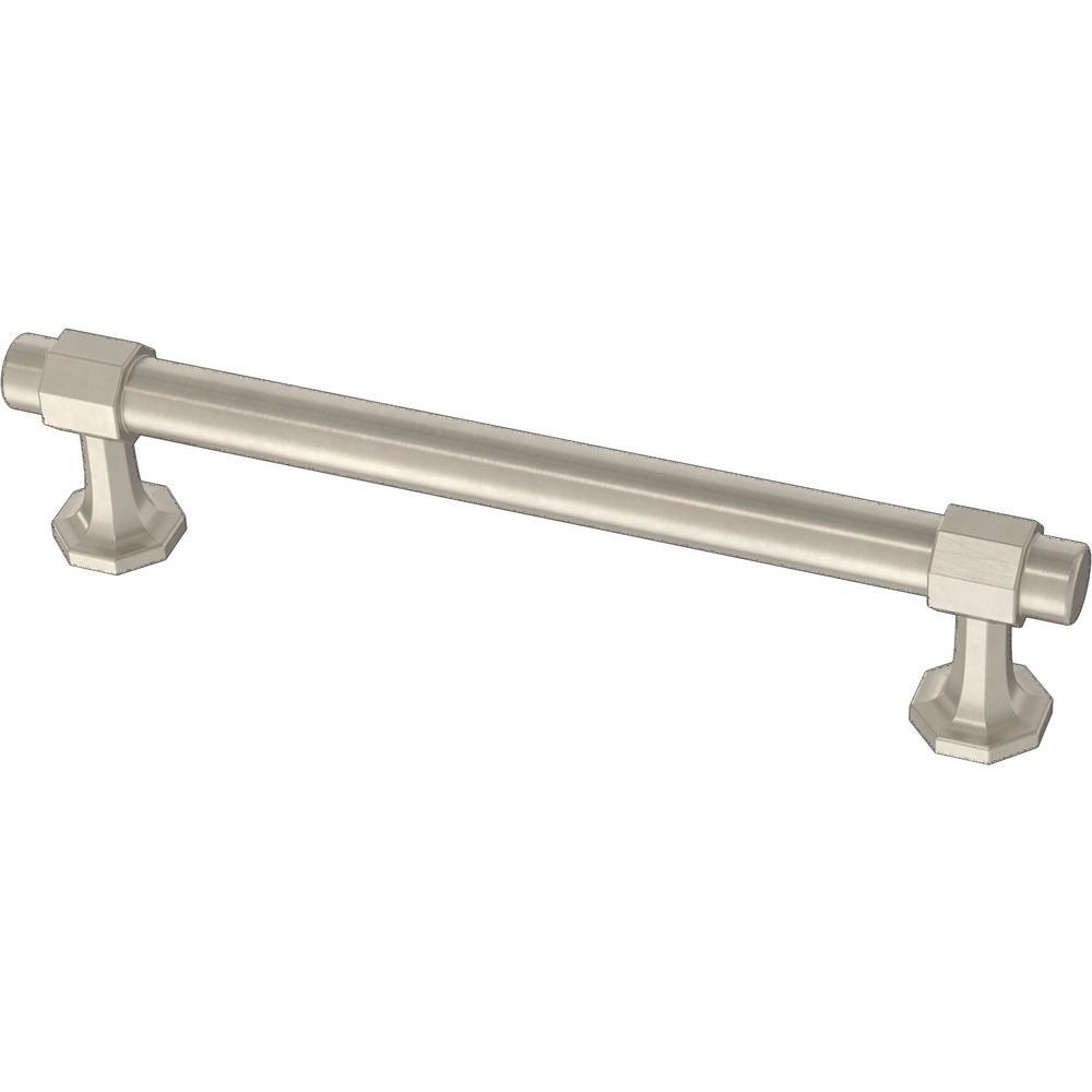 Classic Octagon 6-5/16 in. (160 mm) Champagne Bronze Drawer Pull - Super Arbor