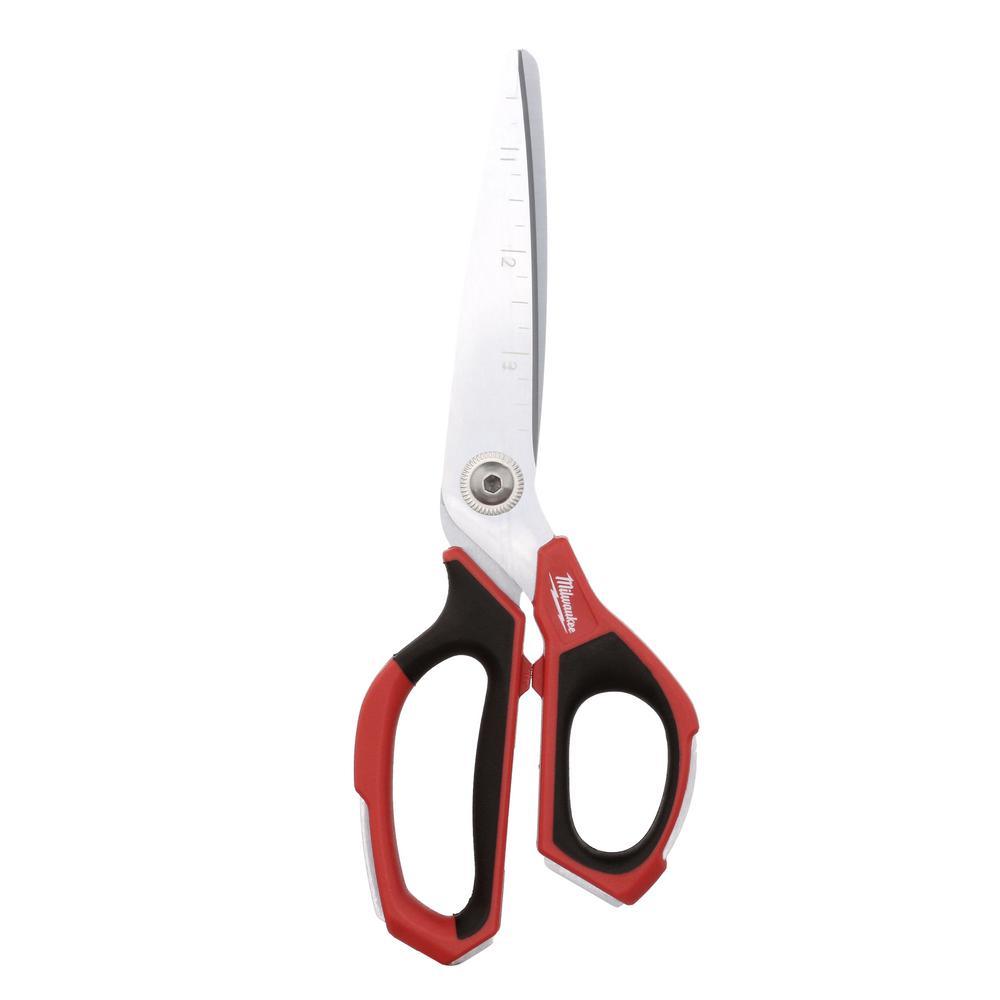 Jobsite Straight Scissors W/ 25 ft. Compact Tape Measure - Super Arbor