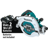 Makita 18V X2 LXT (36V) Brushless Cordless 9-1/4 in. Circular Saw with Guide Rail Compatible Base, Tool Only (XSH10Z)