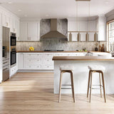 Home Decorators Collection Washington 21 in. W x 24 in. D x 34.5 in. H Vesper White Plywood Shaker Assembled Base Kitchen Cabinet Rt Cutlery Tray