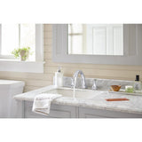 Ladera 8 in. Widespread 2-Handle Bathroom Faucet in Polished Chrome - Super Arbor