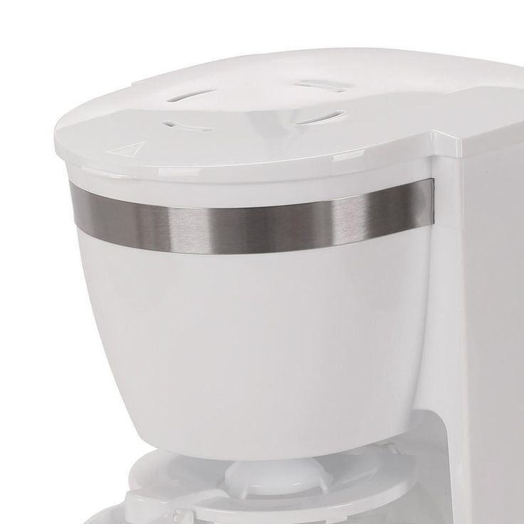 10-Cup White Digital Coffee Maker