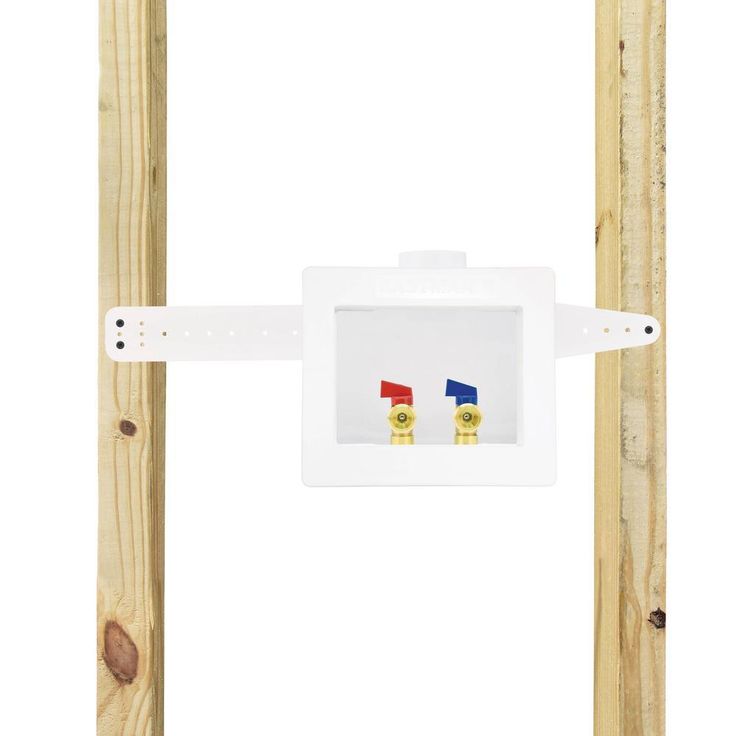 1/2 in. CPVC Dual Outlet Washing Machine Outlet Box
