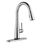 Essa Touch2O Technology Single-Handle Pull-Down Sprayer Kitchen Faucet with MagnaTite Docking in Arctic Stainless - Super Arbor