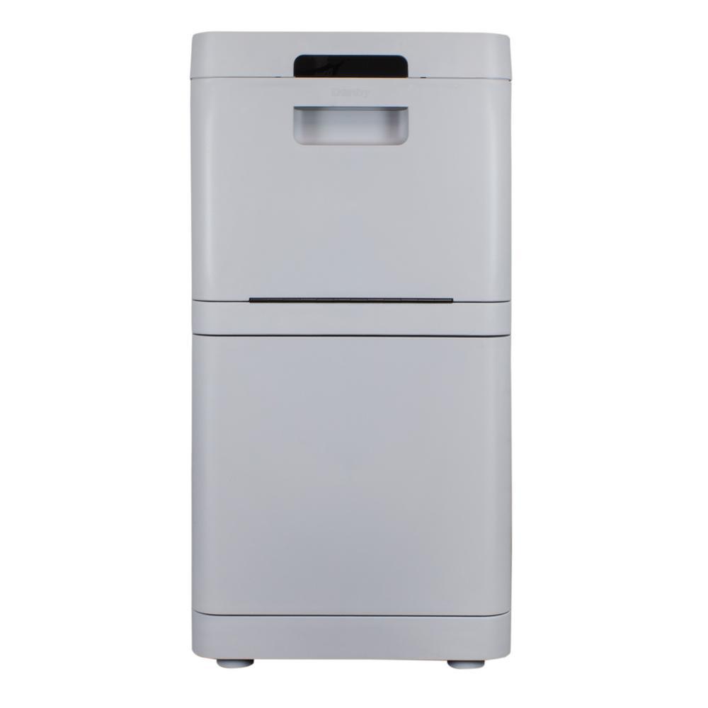 Gray Floor Mount Parcel Security Mailbox - Super Arbor