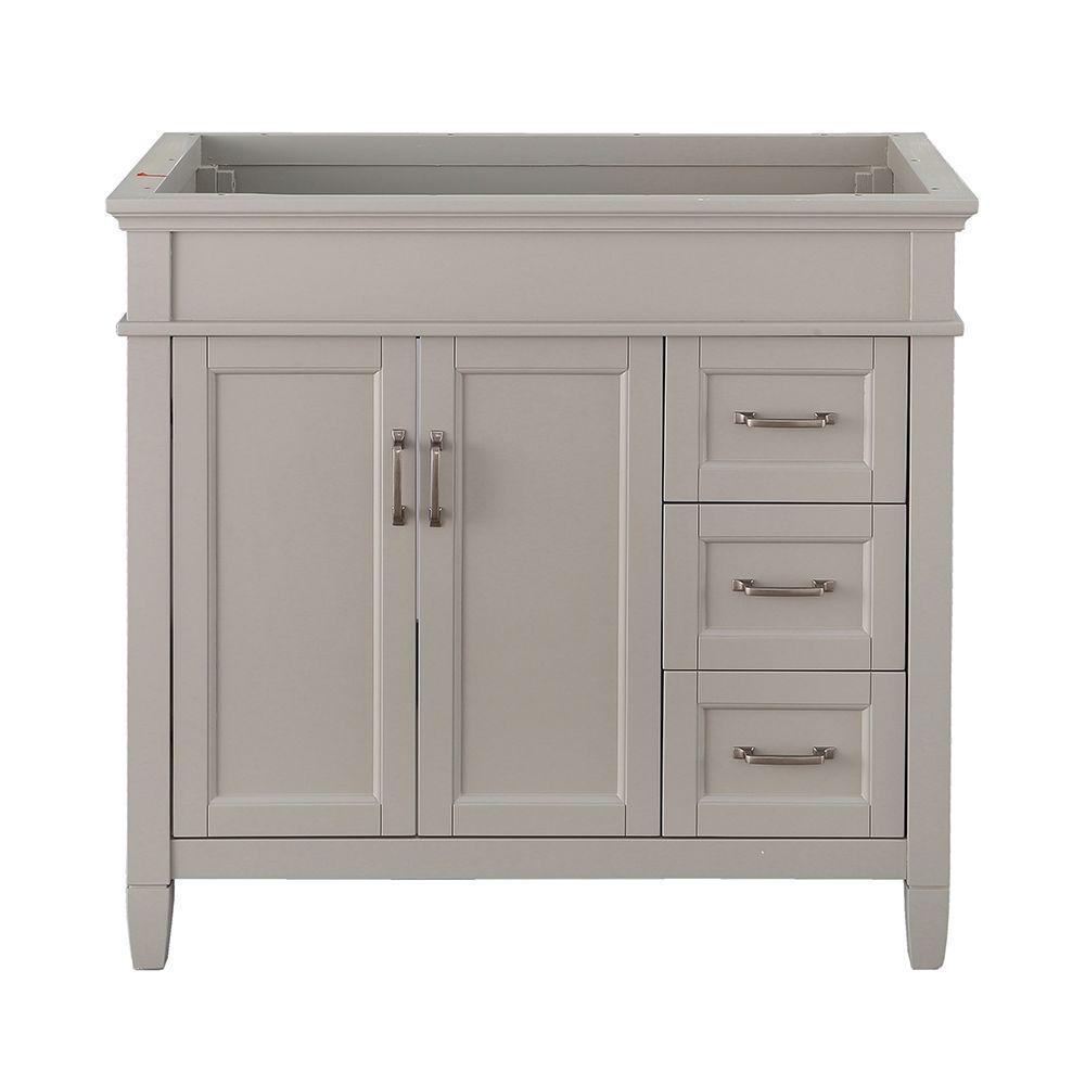 Ashburn 36 in. W x 21.75 in. D Vanity Cabinet in White - Super Arbor
