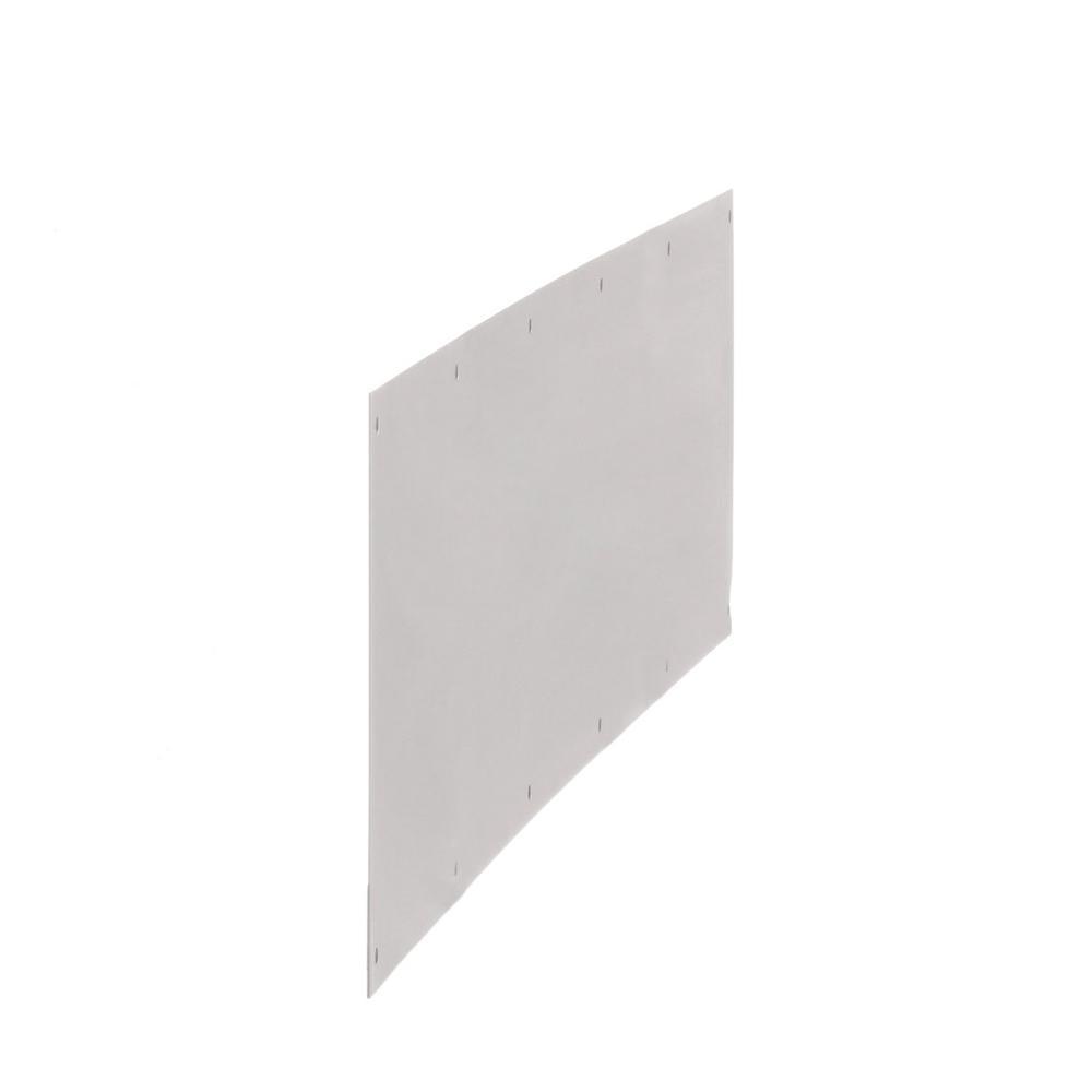 8 in. x 34 in. Satin Stainless-Steel Commercial Kick Plate - Super Arbor