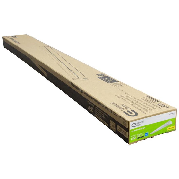 48 in. 4,000 Lumens Integrated LED White Wraparound