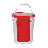10.5 in 4-Compartment Super Stacker Small Parts Organizer - Super Arbor