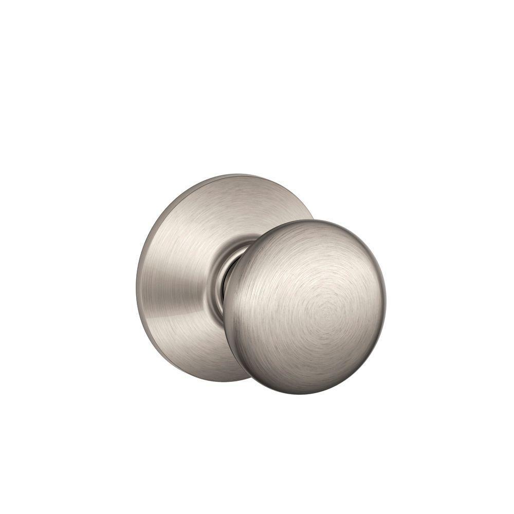 Plymouth Series Bright Brass Passage Hall/Closet Door Knob - Super Arbor