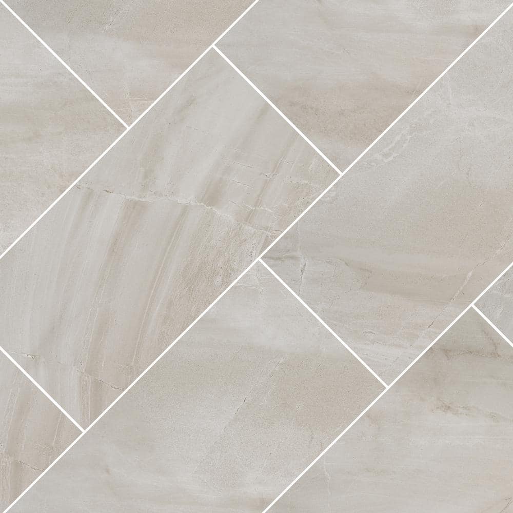 MSI Adella Gris Satin 12 in. x 24 in. Matte Porcelain Wall Tile (560 sq. ft./Pallet)