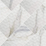 MSI Adella Viso Calacatta 12 in. x 24 in. Ceramic Matte Marble Look Wall Tile (840 sq. ft./Pallet)