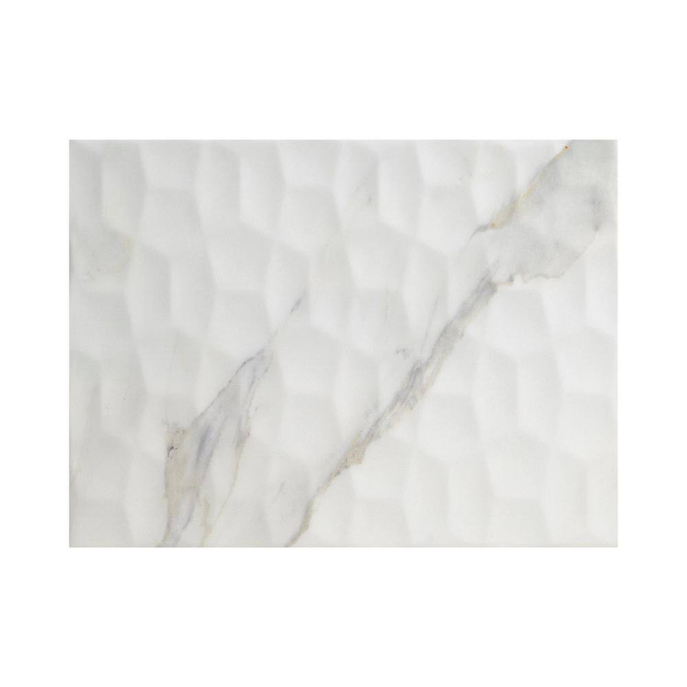 MSI Adella Viso Calacatta 12 in. x 24 in. Ceramic Matte Marble Look Wall Tile (840 sq. ft./Pallet)