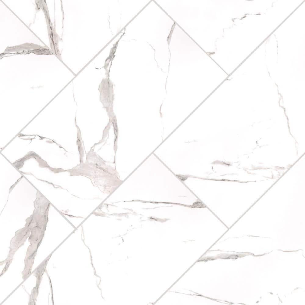 MSI Ader Tegal 24 in. x 48 in. Polished Porcelain Floor and Wall Tile (16 sq. ft./Case)