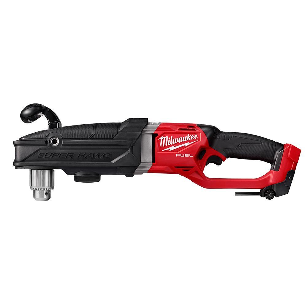M18 18-Volt Lithium-Ion Brushless Cordless Hammer Drill/Impact/ Right Angle Drill Combo Kit (3-Tool) with 4-Batteries - Super Arbor