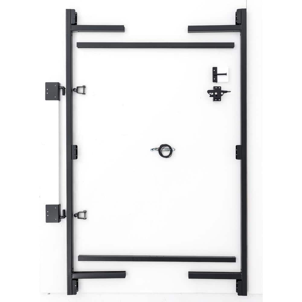 Adjust-A-Gate 3 Rail 60 in.H/ 36 in.-60 in. W Kit-Contractor Series