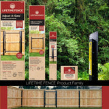 Adjust-A-Gate 3 Rail 60 in.H/ 36 in.-60 in. W Kit-Contractor Series