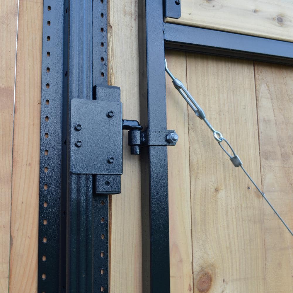 Adjust-A-Gate 3 Rail 60 in. H/ 60 in.-96 in. W Kit-Contractor Series