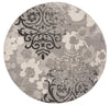 Safavieh Adirondack Serene 3 x 5 Silver/Ivory Indoor Damask Coastal Throw Rug