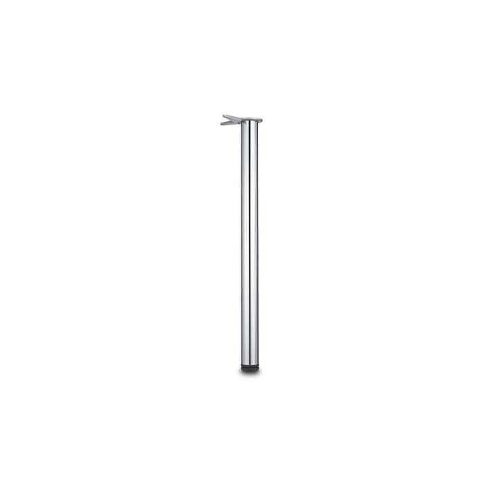 34-1/4 in. Chrome Metal Round Adjustable Leg - Super Arbor