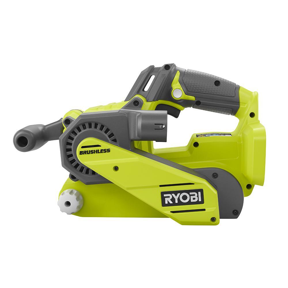 18-Volt ONE+ Cordless Brushless 3 in. x 18 in. Belt Sander with 4.0 Ah Lithium-Ion Battery - Super Arbor