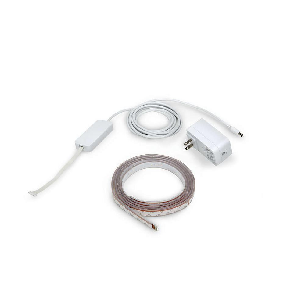 White and Color Ambiance LED Dimmable Light Strip Plus Smart Wireless Light (80") - Super Arbor