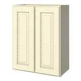 allen + roth Annscroft 24-in W x 36.125-in H x 12-in D Hazelnut Maple Door Wall Semi-Custom Cabinet