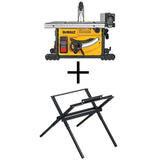 15 Amp Corded 8-1/4 in. Compact Jobsite Tablesaw with Bonus Compact Table Saw Stand - Super Arbor