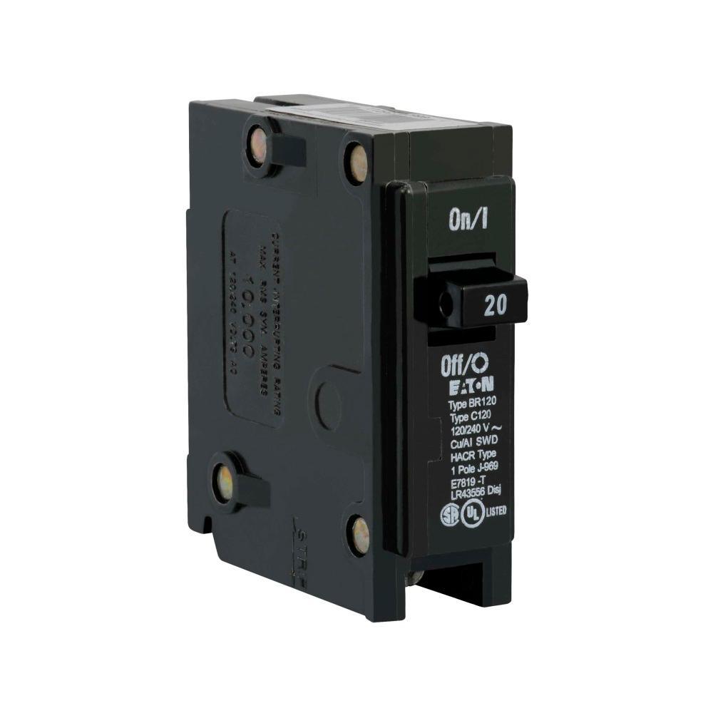 BR 20 Amp Single Pole Circuit Breaker - Super Arbor