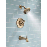 Delta Linden Champagne Bronze 1-handle Bathtub and Shower Faucet