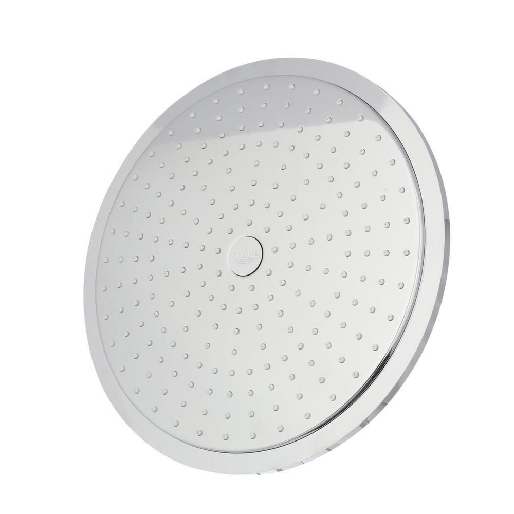 Rainshower Cosmopolitan 1-Spray 12 in. Ceiling Mount Fixed Rain Shower Head in StarLight Chrome - Super Arbor