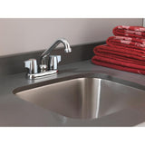 Chateau 4 in. Centerset 2-Handle Utility Faucet in Chrome - Super Arbor