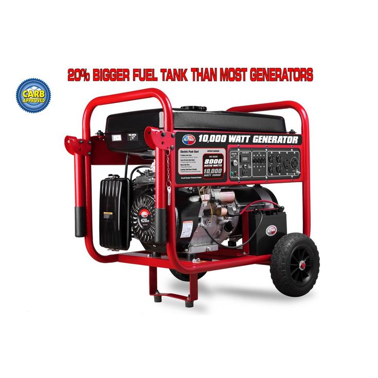 All Power 8000-Watt 420 cc Gasoline Powered Portable Generator
