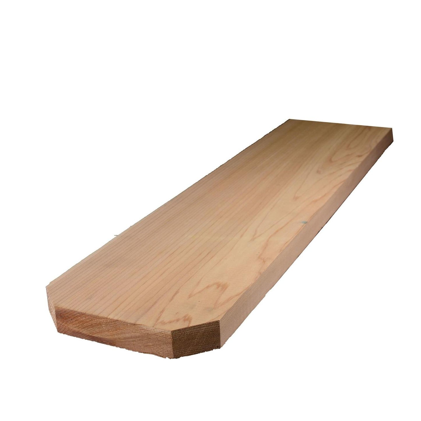 Alexandria Moulding 1 in. T x 6 in. W x 6 ft. L Cedar Dog-Eared Fence Board (#2/BTR)