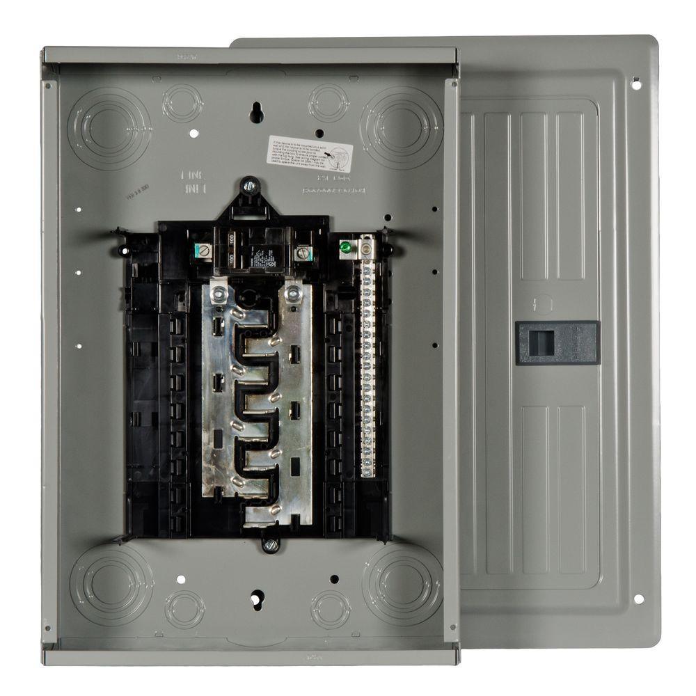 ES Series 100 Amp 12-Space 24-Circuit Main Breaker Outdoor Load Center - Super Arbor