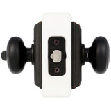 Andover Aged Bronze Keyed Entry Door Knob with Addison Trim - Super Arbor