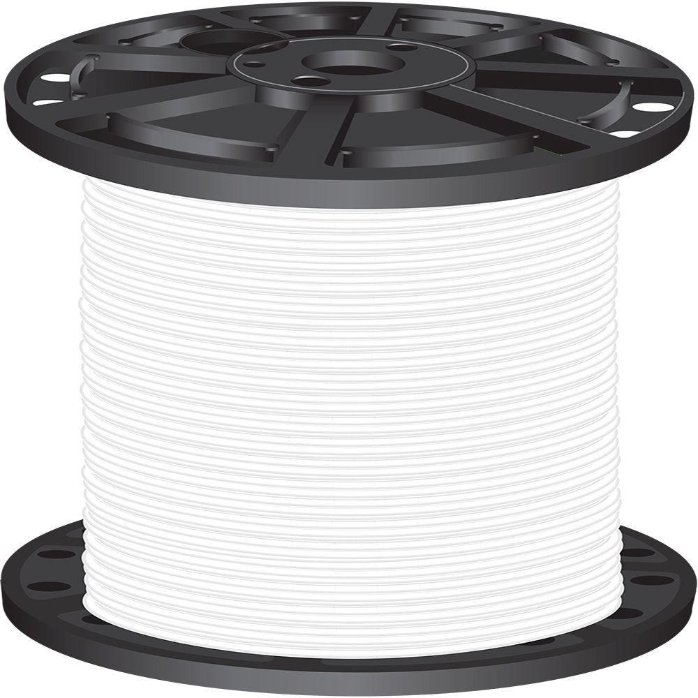 500 ft. 8 Black Stranded CU SIMpull THHN Wire - Super Arbor