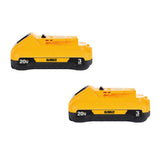 20-Volt MAX Compact Lithium-Ion 4.0Ah Battery Pack (2-Pack)