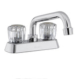 Aragon 4 in. Centerset 2-Handle Laundry Faucet in Chrome - Super Arbor