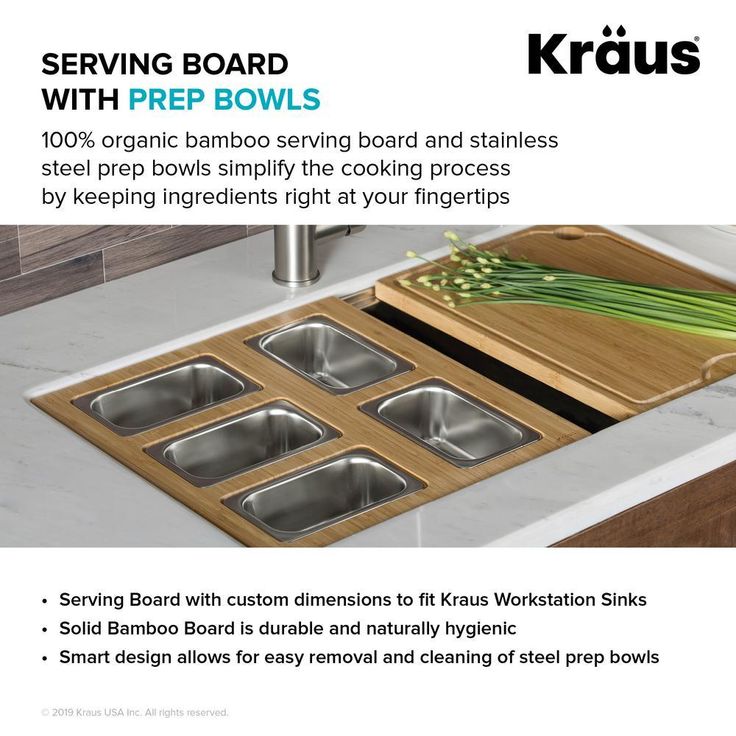 16.75 in. Workstation Kitchen Sink Serving Board Set with Stainless Steel Mixing Bowl and Colander