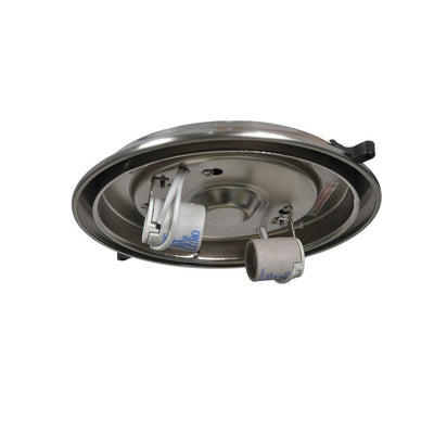 Gazebo 52 in. Brushed Nickel Ceiling Fan Replacement Light Kit - Super Arbor