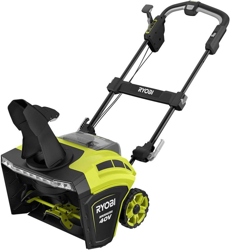 21 in. 40-Volt Brushless Cordless Electric Snow Blower with Two 5.0 Ah Batteries and Charger Included