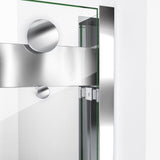 Essence-H 56 to 60 in. x 76 in. Semi-Frameless Bypass Sliding Shower Door in Chrome - Super Arbor