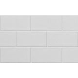 Everyday Subway Tile 60 in. x 32 in. x 80 in. 1-Piece Bath and Shower Kit with Left Drain in White - Super Arbor